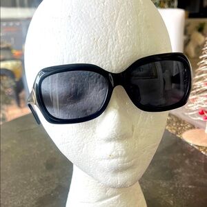 Cole Haan black woman’s rectangle sunglasses